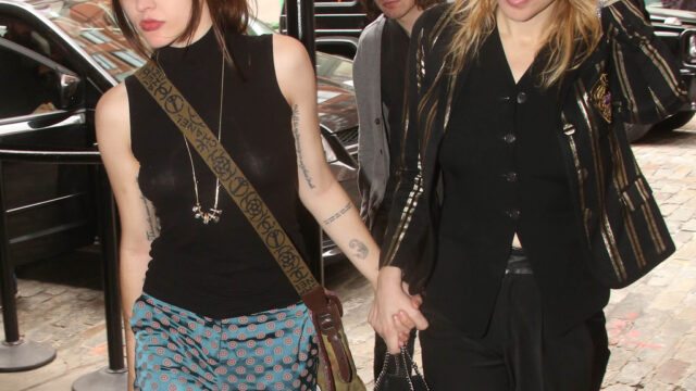 Courtney love and frances bean cobain spend time together in soho