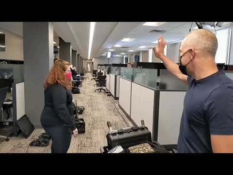 Colleen and bradley show us the pd&d recording space!