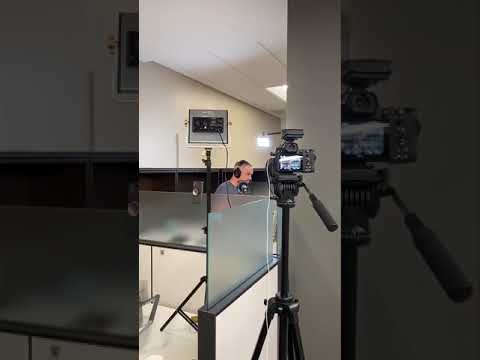 Here’s bradley recording his part!