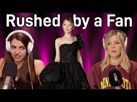 A Fan Rushes Ariana Grande On the Red Carpet! - Hot To Go